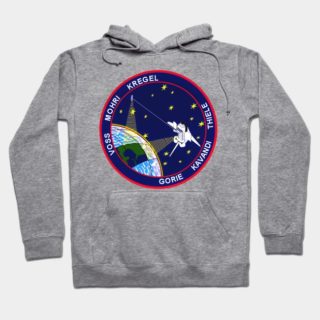 STS-99 Mission Patch Hoodie by Spacestuffplus